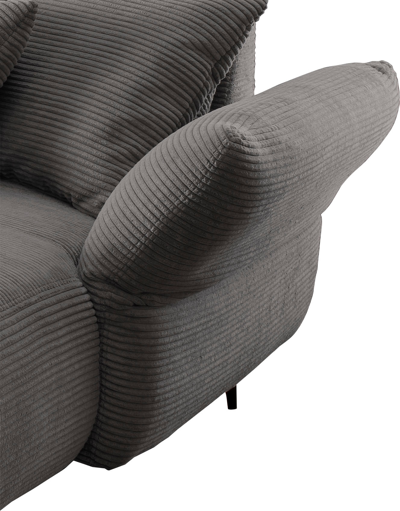 INOSIGN Ecksofa »Amarena L-Form«, inklusive Armlehnenverstellfunktion, 4x Zierkissen gratis