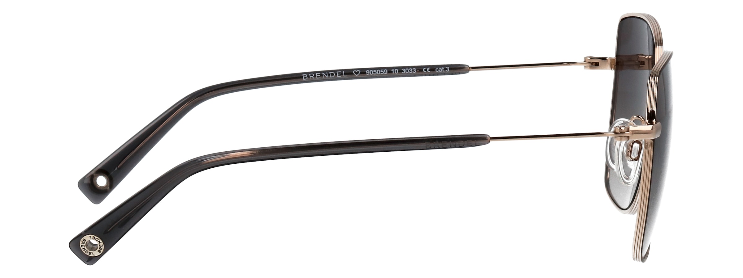 BRENDEL eyewear Sonnenbrille »905059«, Form Karree/Eckig, leichter Verlaufstönung, Polyamid UV 400
