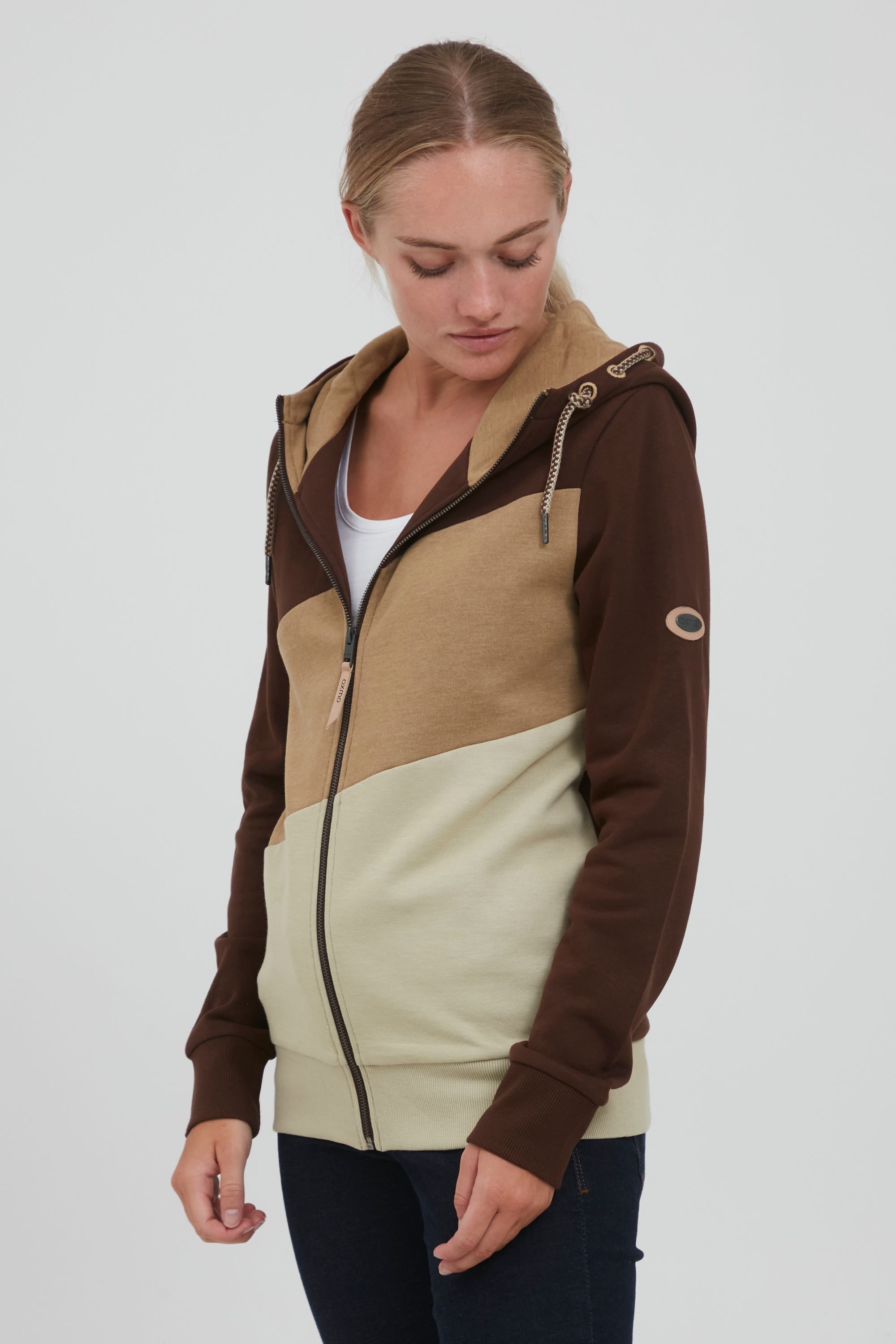 OXMO Sweatjacke »Sweatjacke OXAggi«