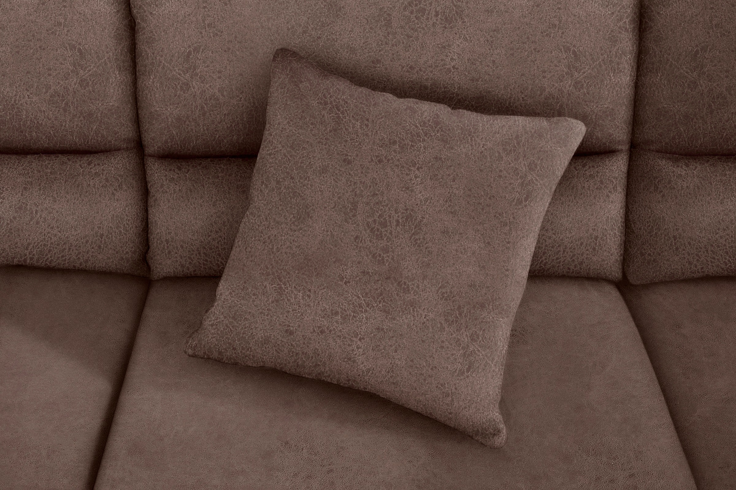TRENDMANUFAKTUR Ecksofa »Chamber, zeitlos und modern, bequem mit hohem Sitzkomfort, L-Form«, inklusive einer Kopfstütze, wahlweise mit Schlaffunktion
