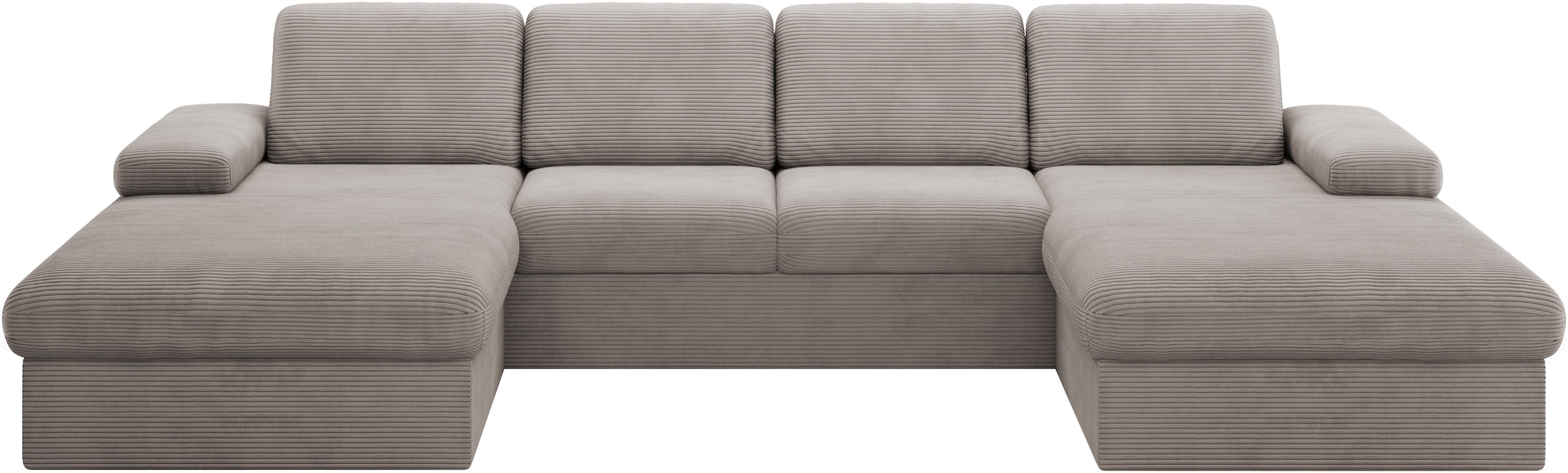 sit&more Wohnlandschaft »Moreno«, mit Armteilverstellung,wahlweise mit Bettfunktion