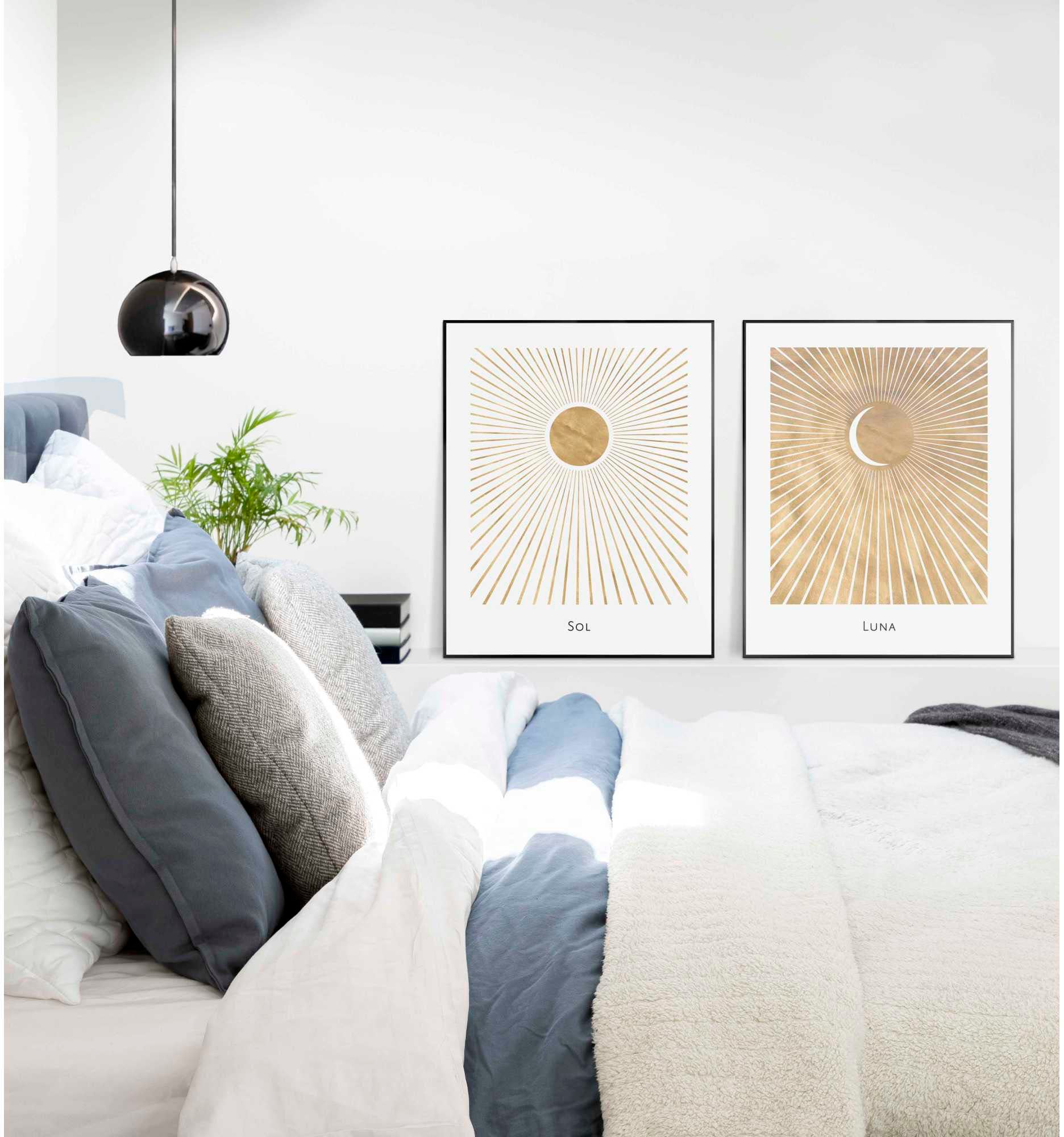 Reinders! Poster »Sonne und Mond«