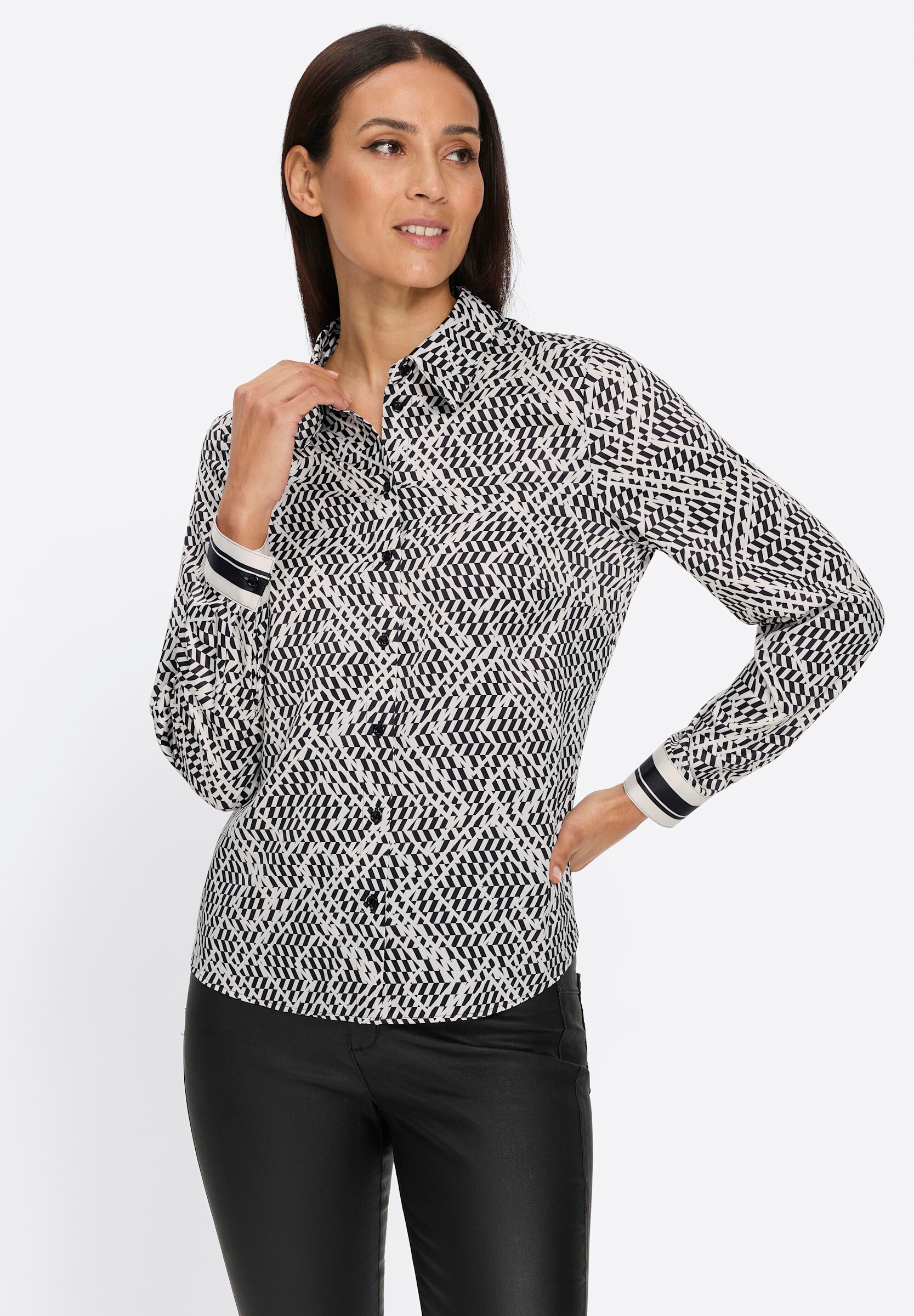heine Hemdbluse »Druckbluse Druckbluse«