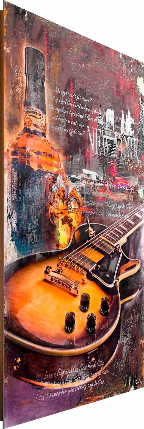 Reinders! Deco-Panel »Gitarre & Whiskey«, 60/90 cm