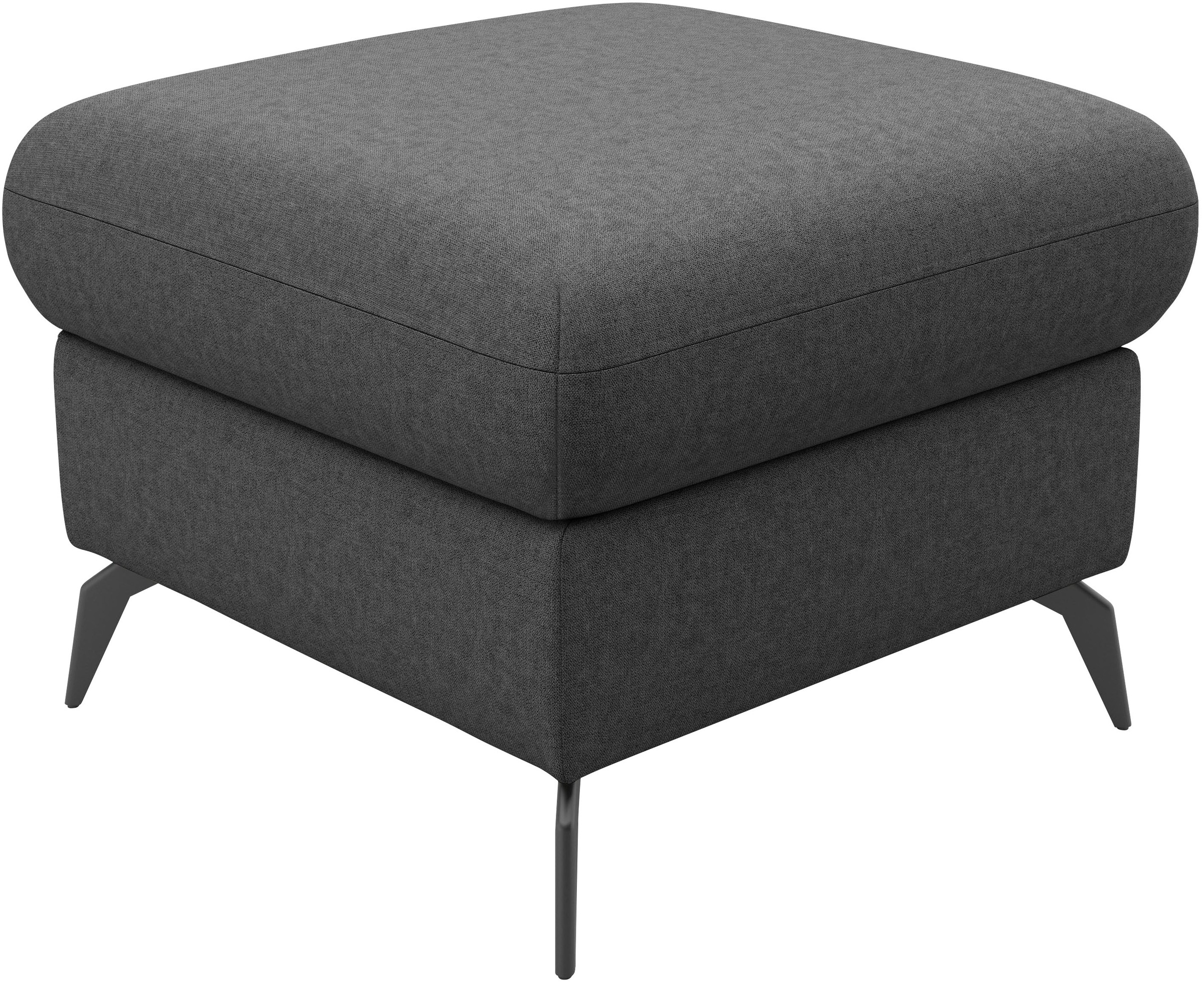 Home affaire Polsterhocker »Rochelle«, (1 St.), moderne 15 cm Metallfüße