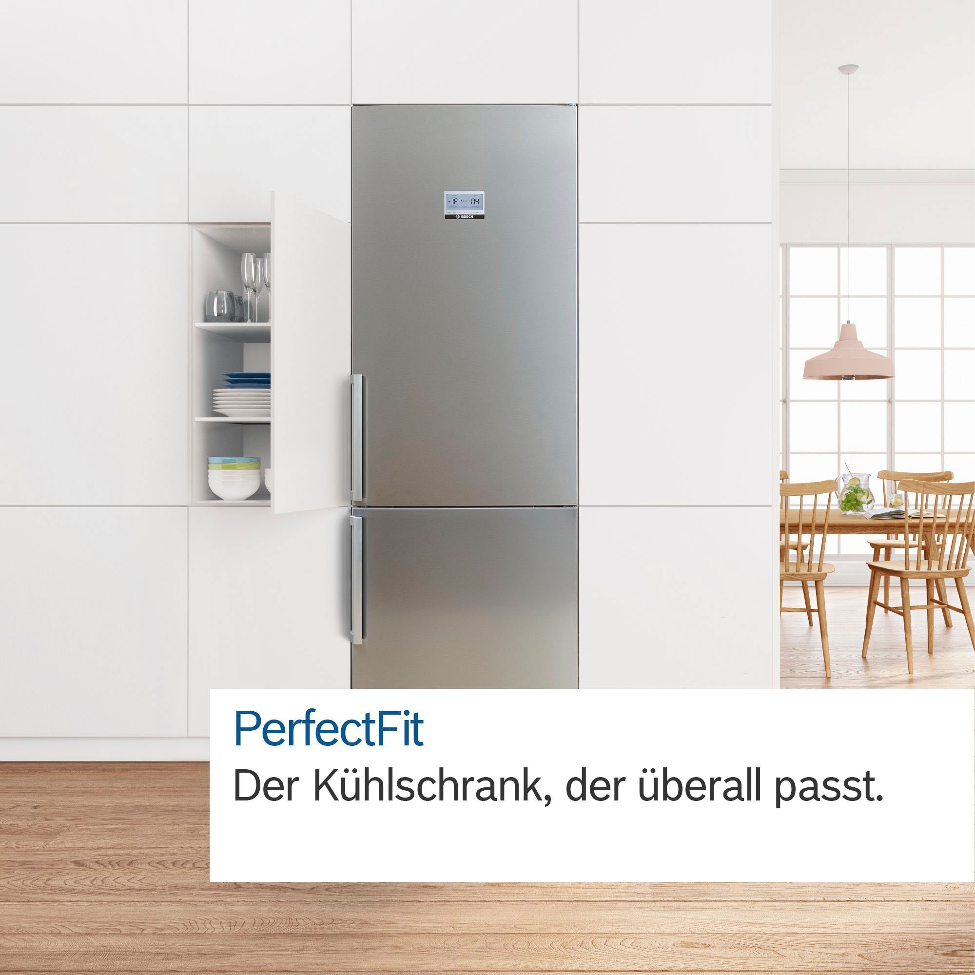 BOSCH Kühl-/Gefrierkombination »KGN392WCF«