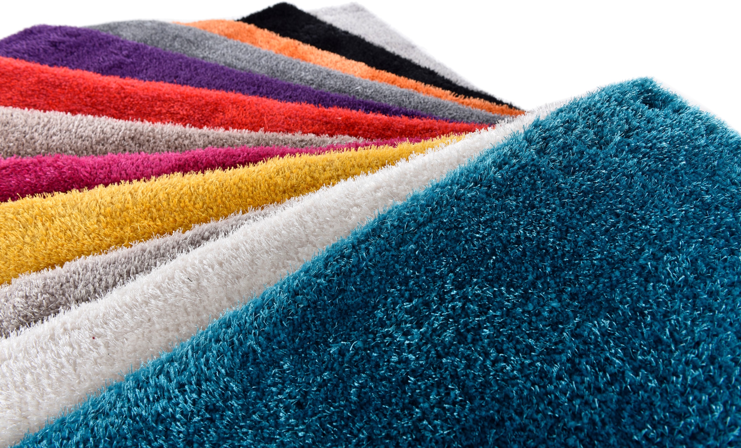 TOM TAILOR HOME Hochflor-Teppich »Soft«, rechteckig, 35 mm Höhe, handgetuftet, Uni-Farben, super weich und flauschig