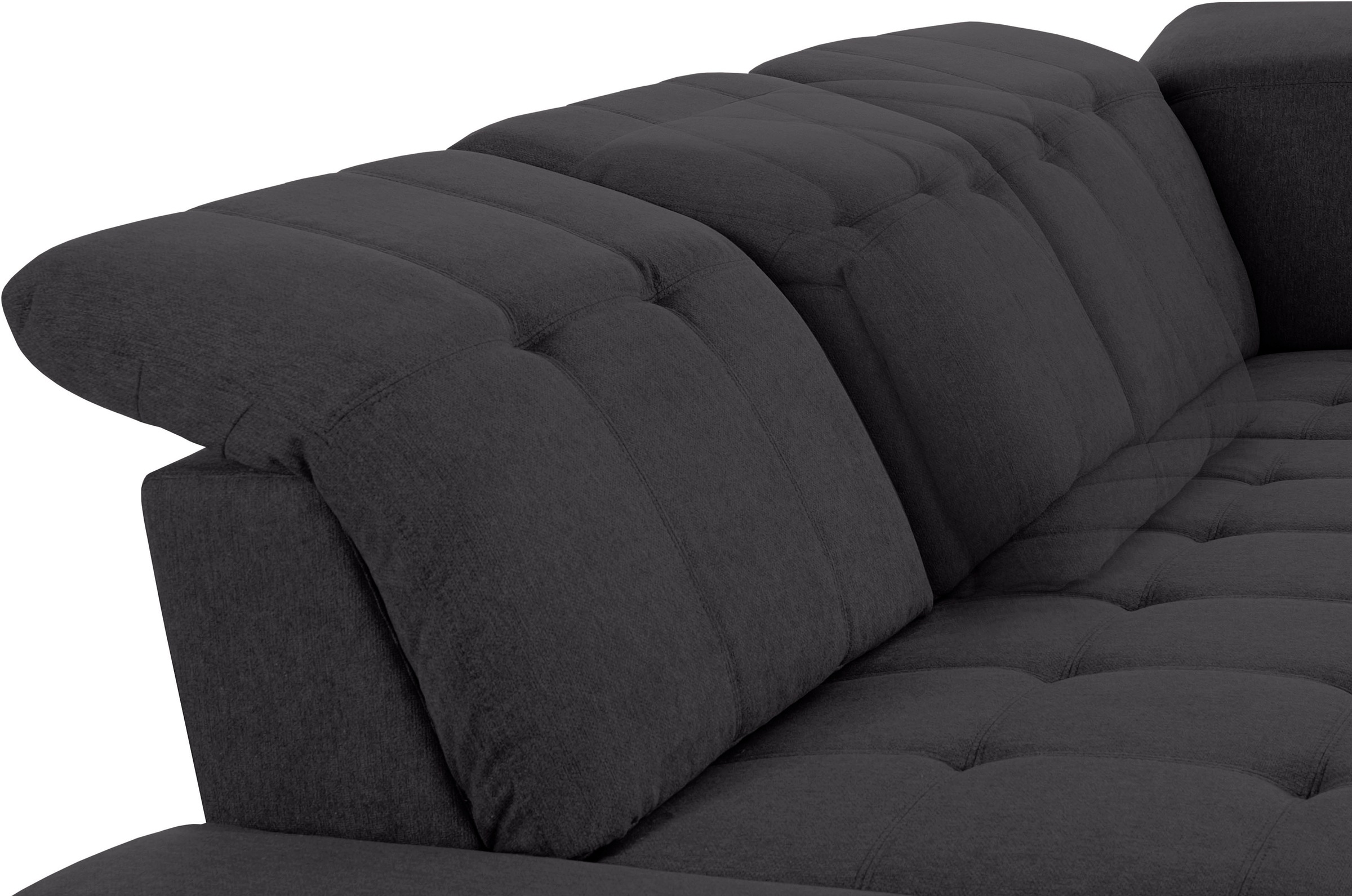 COTTA Ecksofa »Holiday L-Form mit Sitztiefen-, Armteil- und Kopfteilverstellung«, wahlweise mit Bettfunktion & Bettkasten