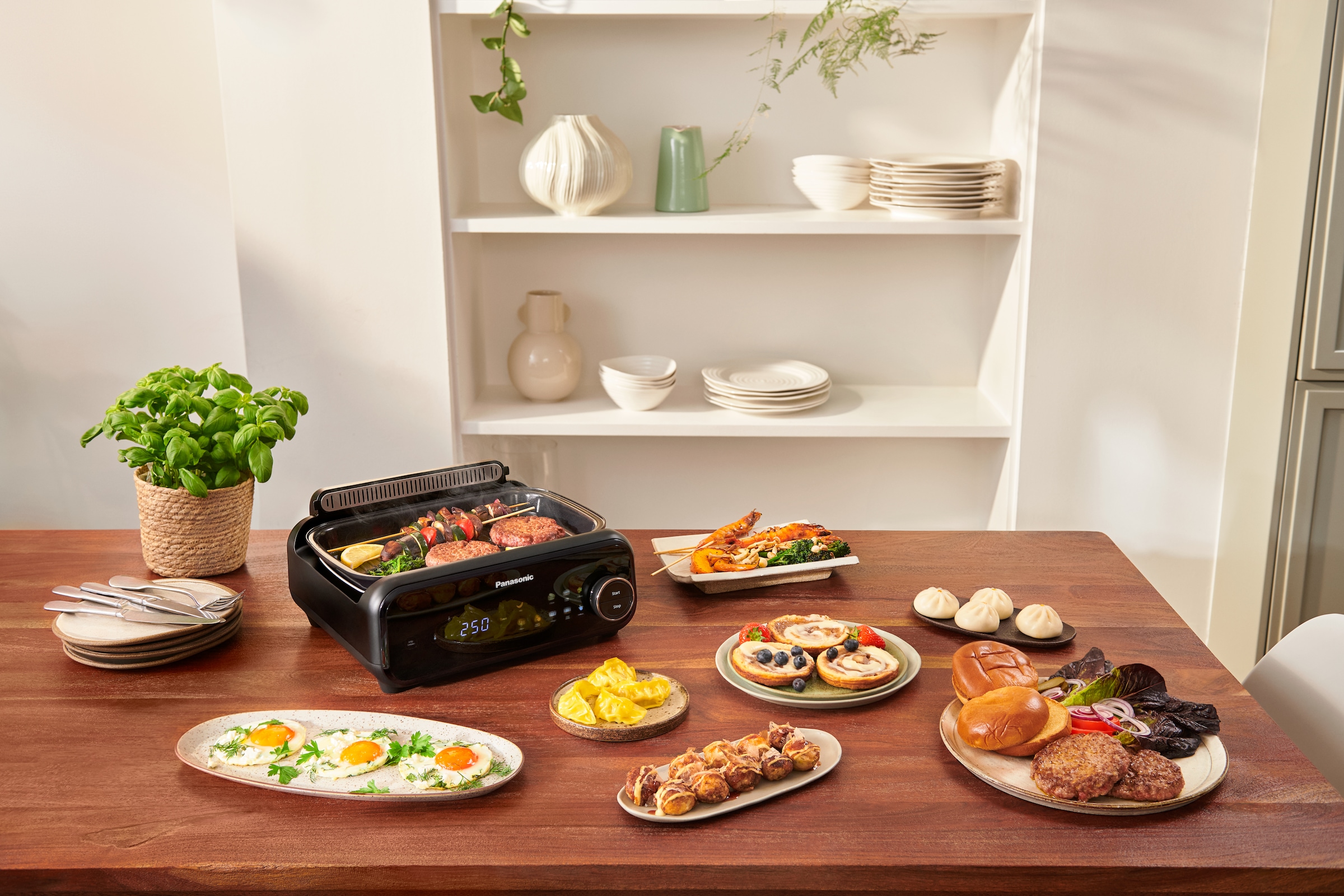 Panasonic Multikocher 6-in-1 für vielfältige kulinarische Möglichkeiten