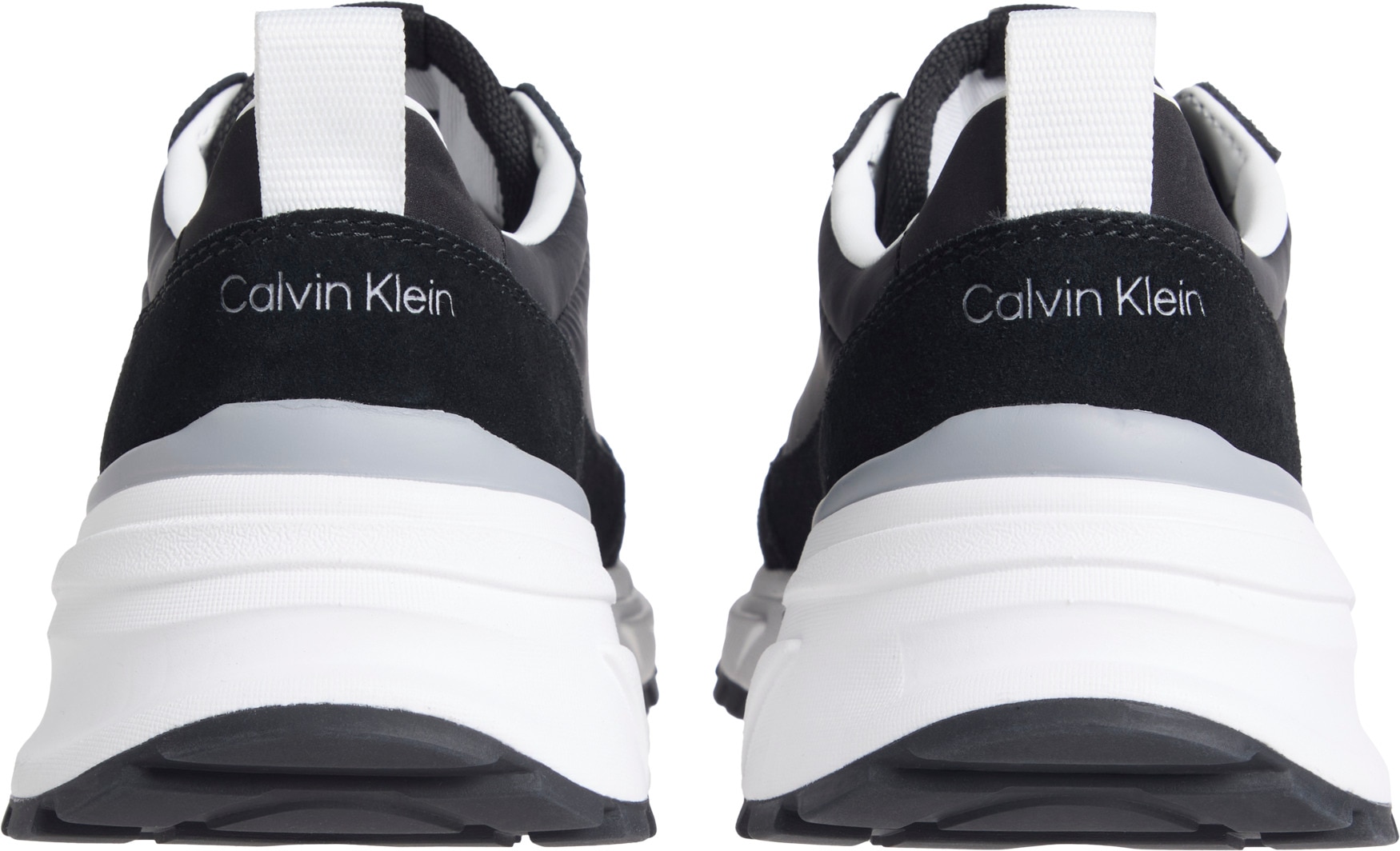 Calvin Klein Jeans Plateausneaker »HIKE RUNNER MG NYLON MIX«  Freizeitschuh, Halbschuh, Schnürschuh mit Profilsohle