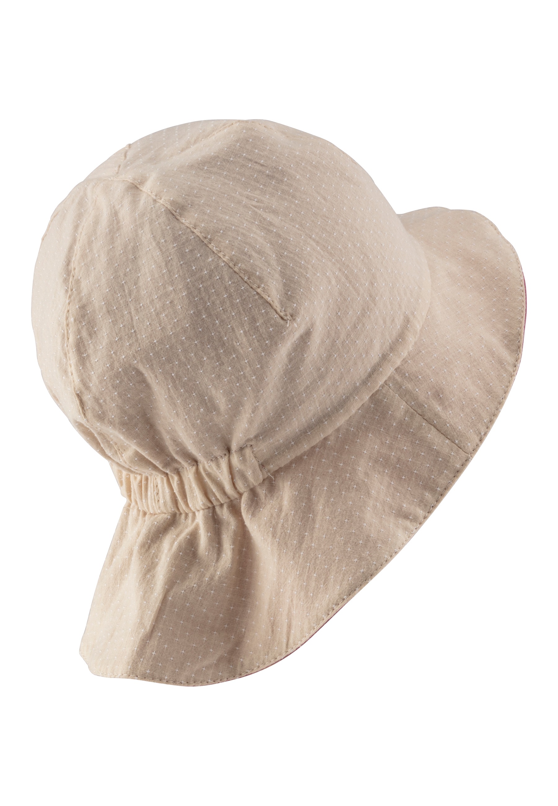 Sterntaler® Schirmmütze »Wende-Sonnenhut Pünktchen«
