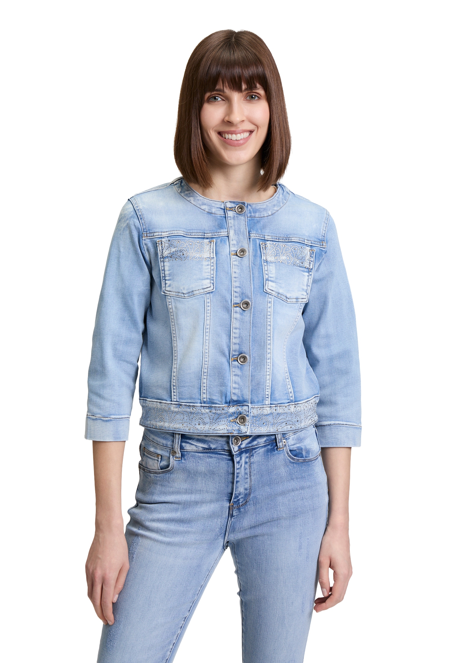 Betty Barclay Jeansblazer »Jeansjacke mit 3/4 Arm«