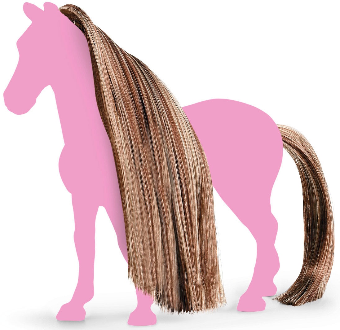 Schleich® Spielfigur »HORSE CLUB SOFIA’S BEAUTIES, Haare für Horses, Brown-Gold (42653)«, Zubehör für die Schleich Beauty Horses