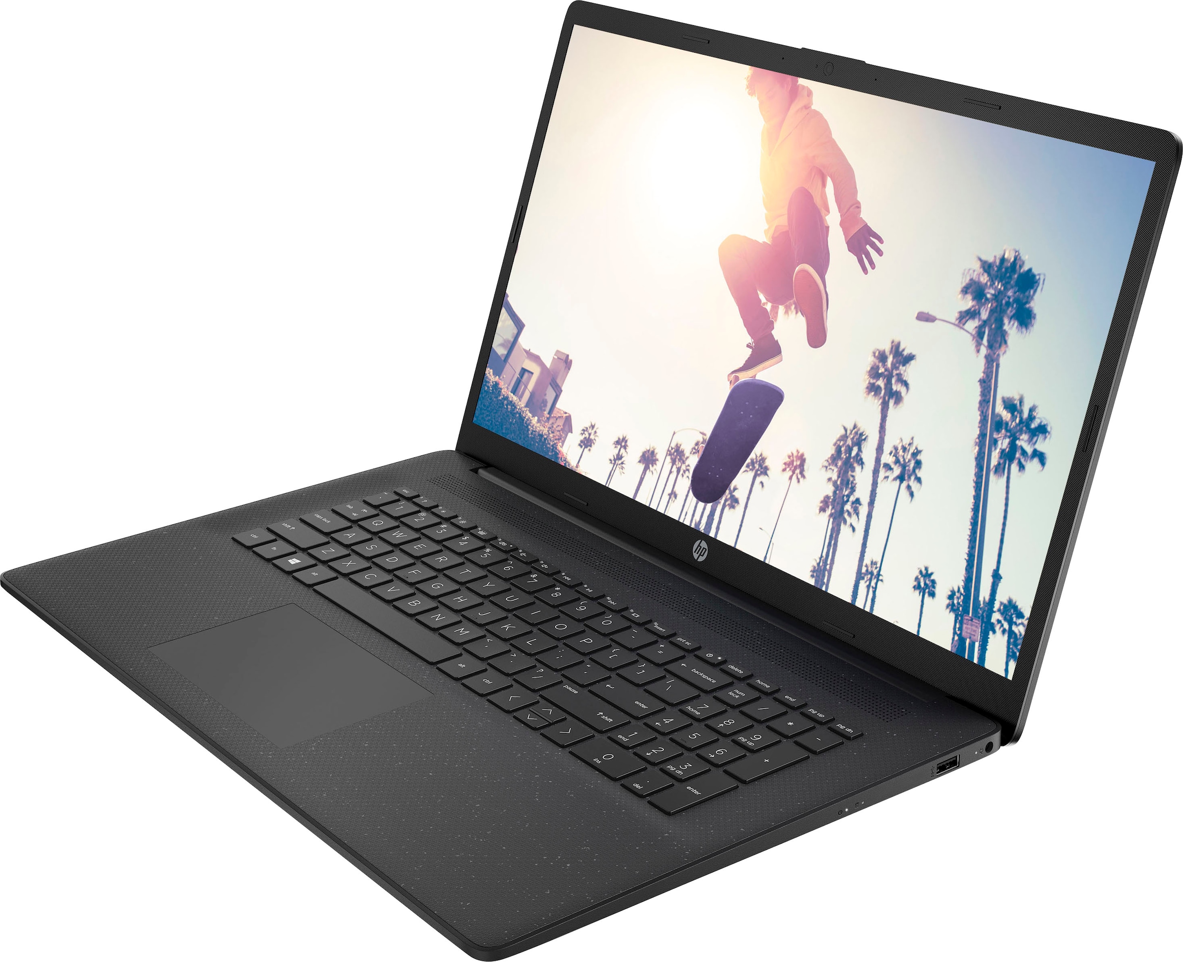 HP Notebook »17-cp3277ng«, 43,9 cm, / 17,3 Zoll, AMD, Ryzen 7, Radeon Graphics, 1000 GB SSD