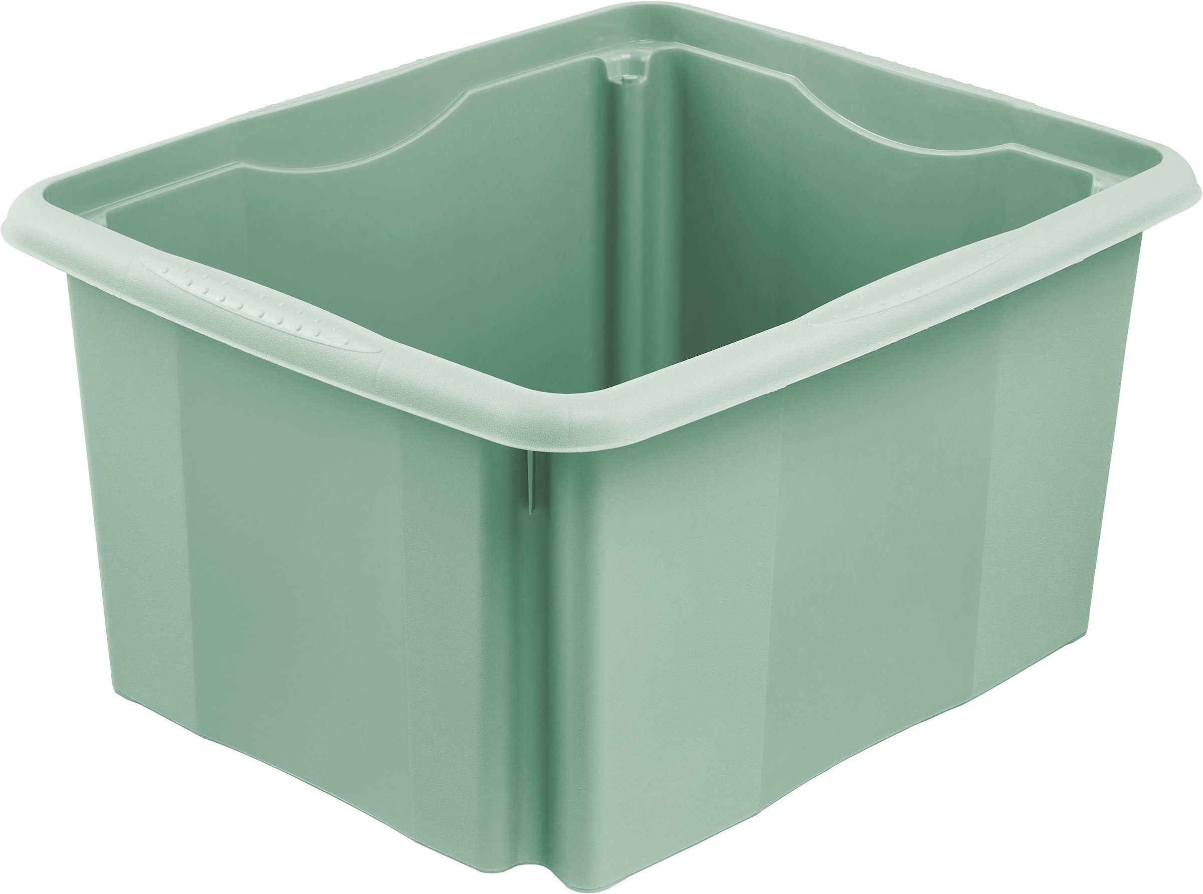 keeeper Aufbewahrungsbox »Emil, 3er Set, 24 L, 41 x 34,5 x 22 cm« ineinander und aufeinander stapelbar