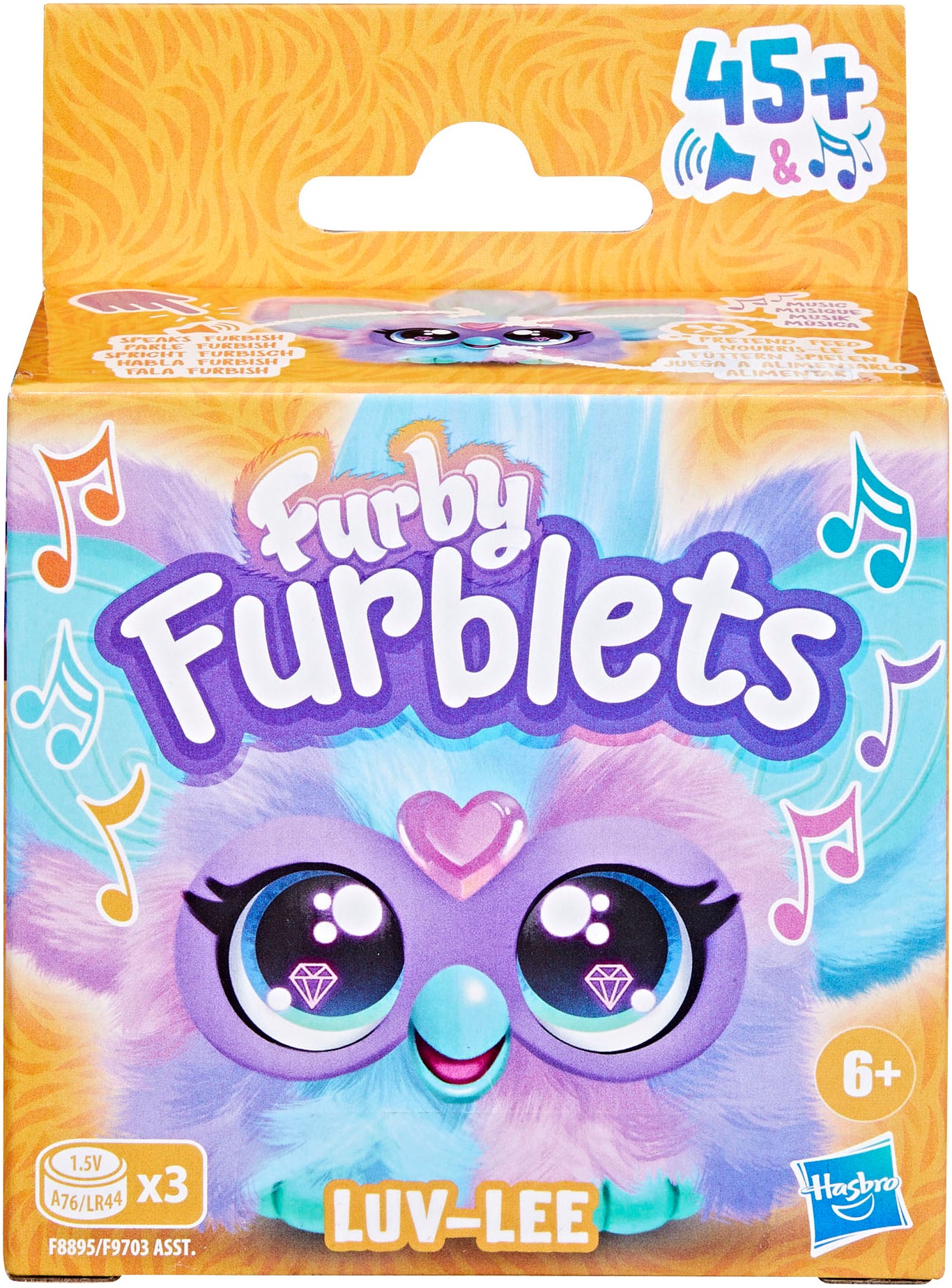 Hasbro Plüschfigur »Furby, Furblets Luv-Lee«, mit Sound