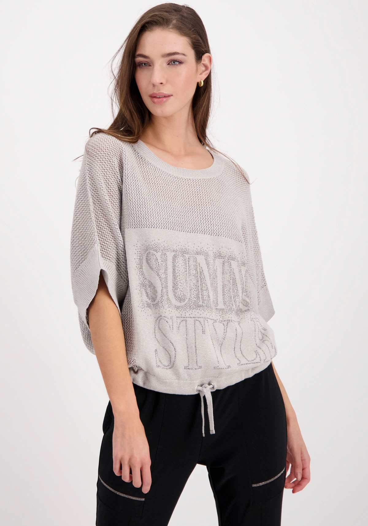 Monari Ajourpullover, Fledermausärmel kaufen