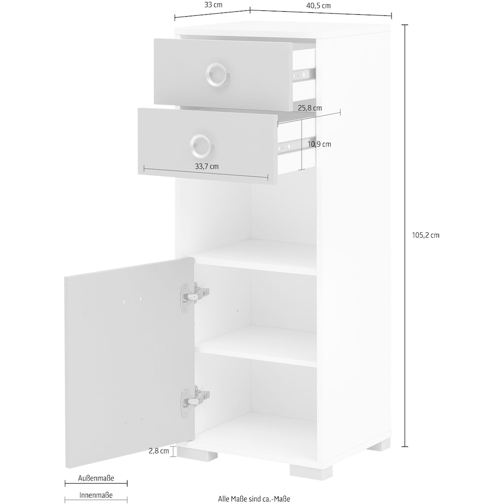 Schildmeyer Midischrank »Kimi«