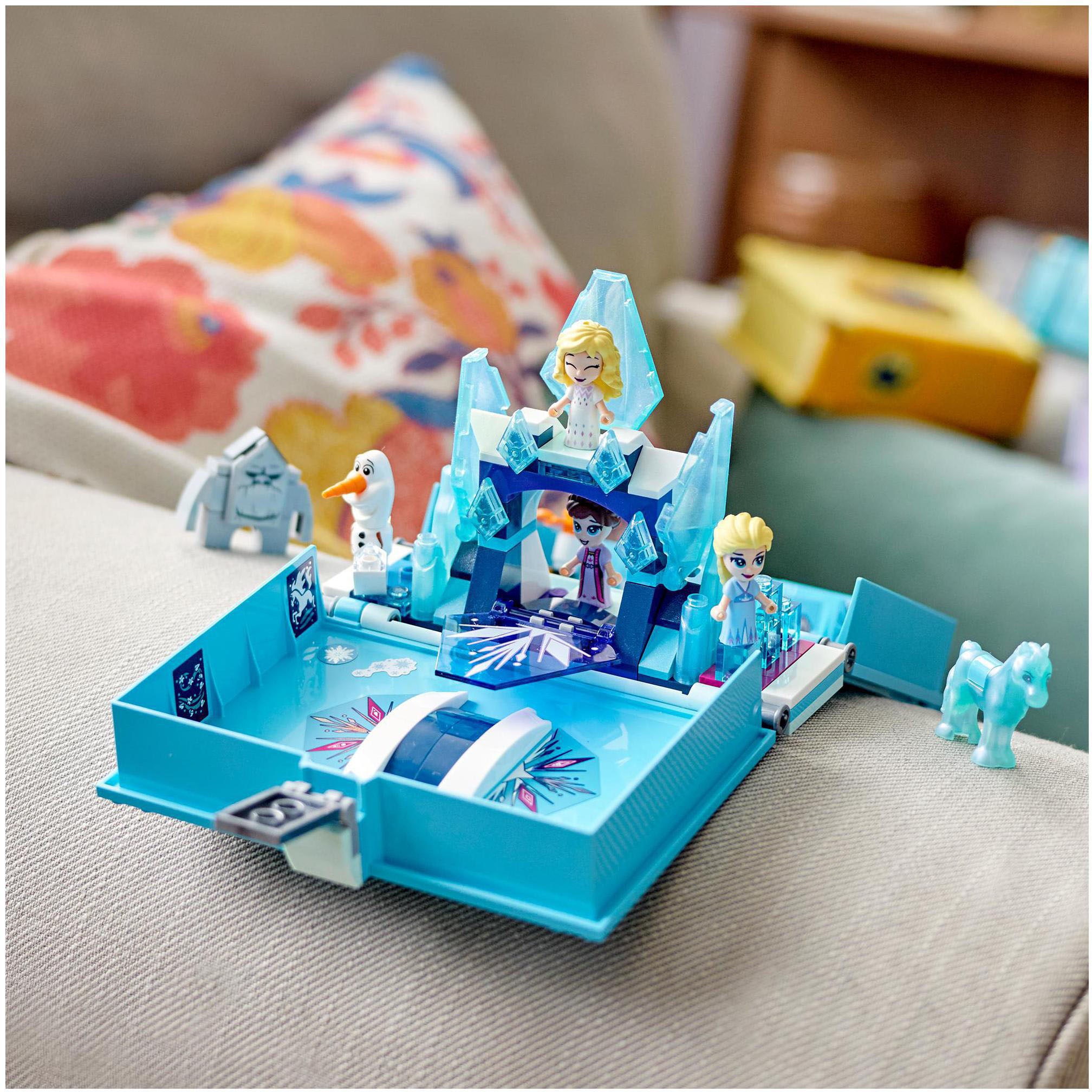 LEGO® Konstruktionsspielsteine »Elsas Märchenbuch (43189), LEGO® Disney Frozen«, (125 St.), Made in Europe