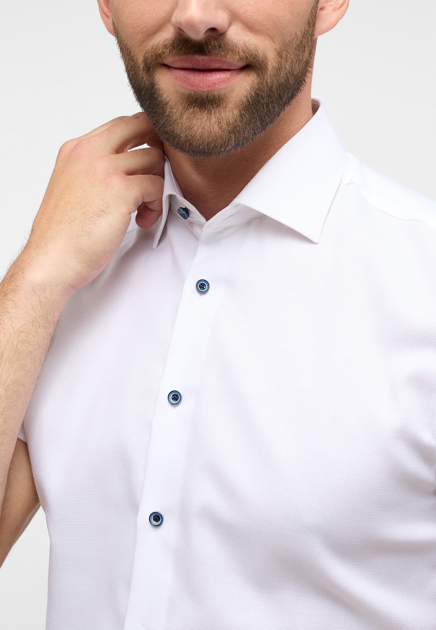 Eterna Kurzarmhemd »SLIM FIT«, NON IRON (bügelfrei)