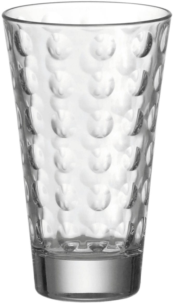 LEONARDO Longdrinkglas »OPTIC«, (Set, 6 tlg.), 300 ml, 6-teilig
