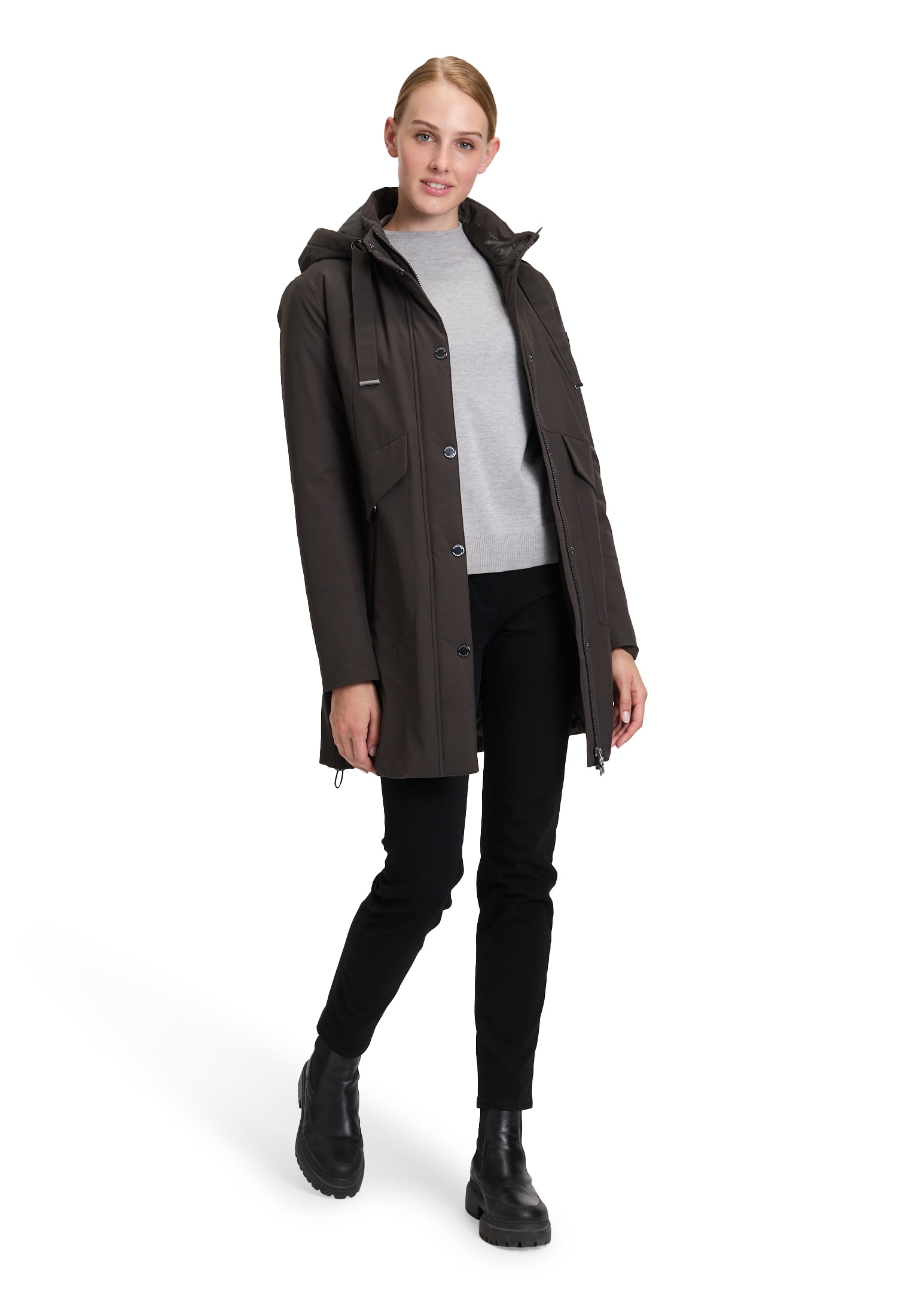 Betty Barclay Outdoorjacke »Outdoorjacke mit abnehmbarer Kapuze«