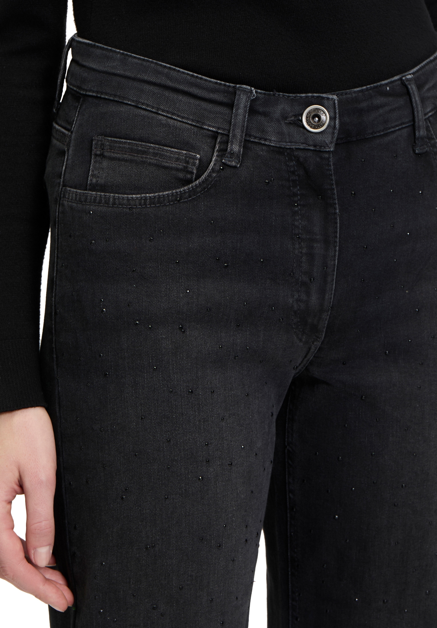 Betty Barclay Stretch-Hose »Stretch-Hose im Glitzer-Look«