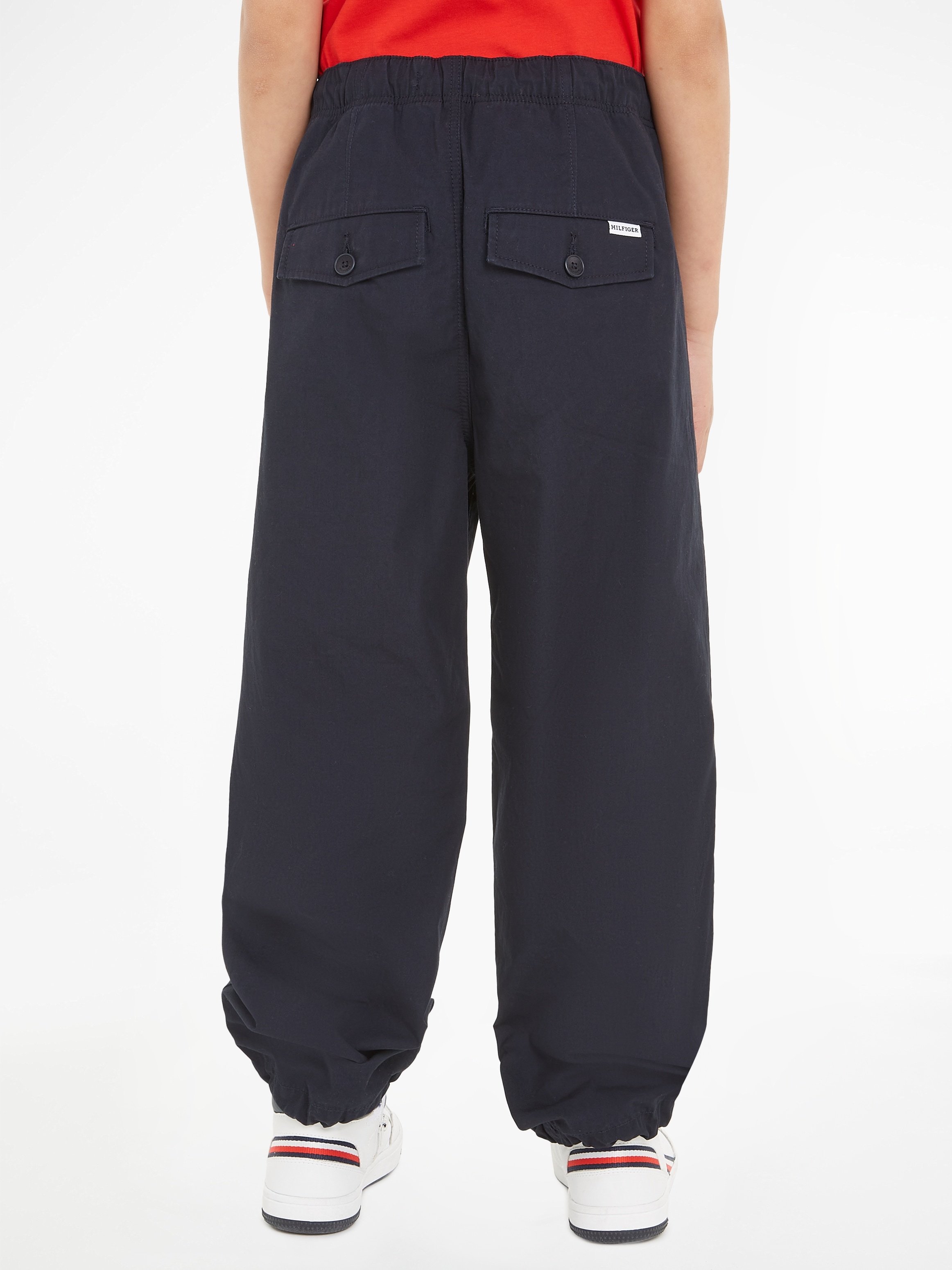 Tommy Hilfiger Webhose »WOVEN WIDE PANTS«, in Unifarbe