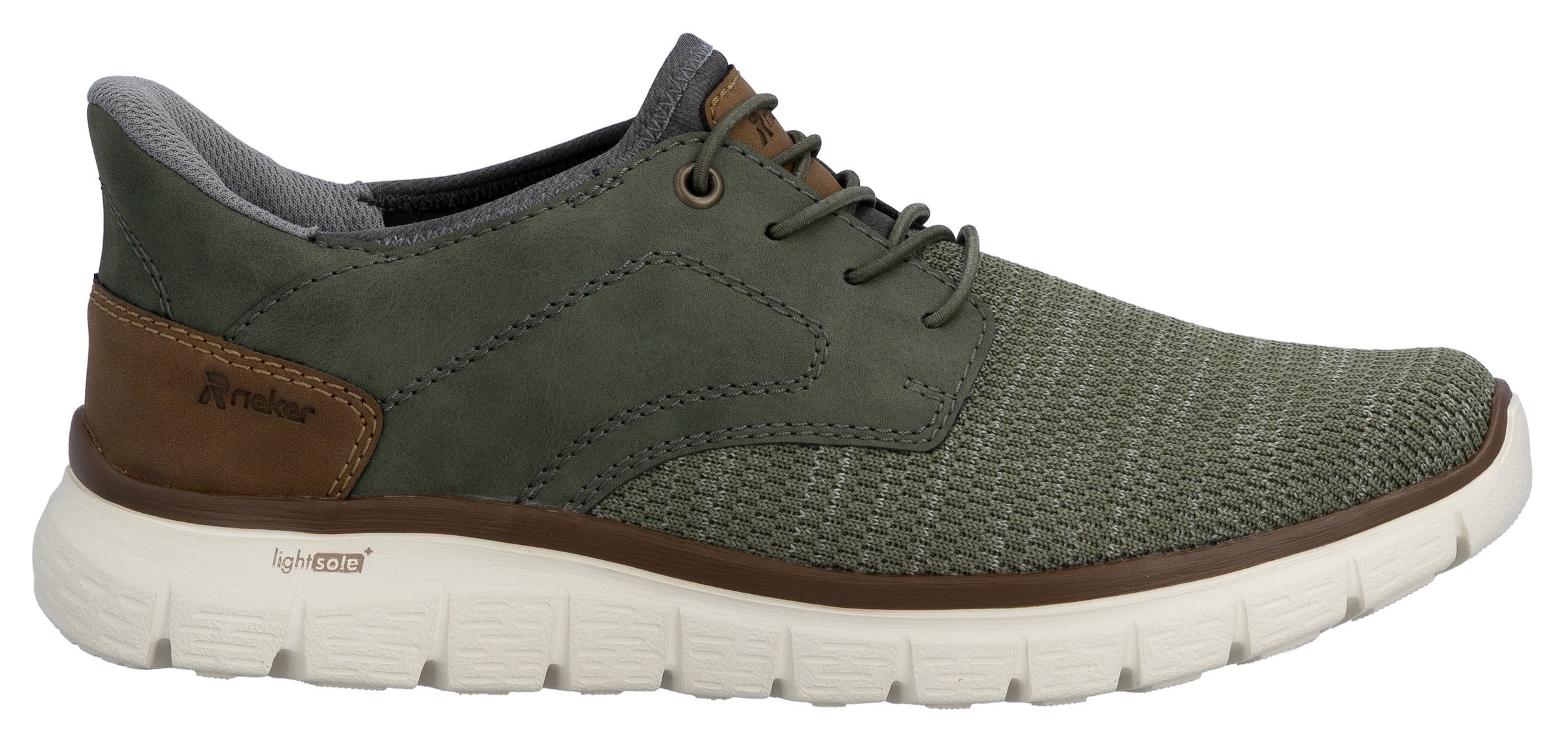 Rieker Slip-On Sneaker  , Freizeitschuh, Halbschuh, Schlupfschuh, gepolsterter Fersenabschluss