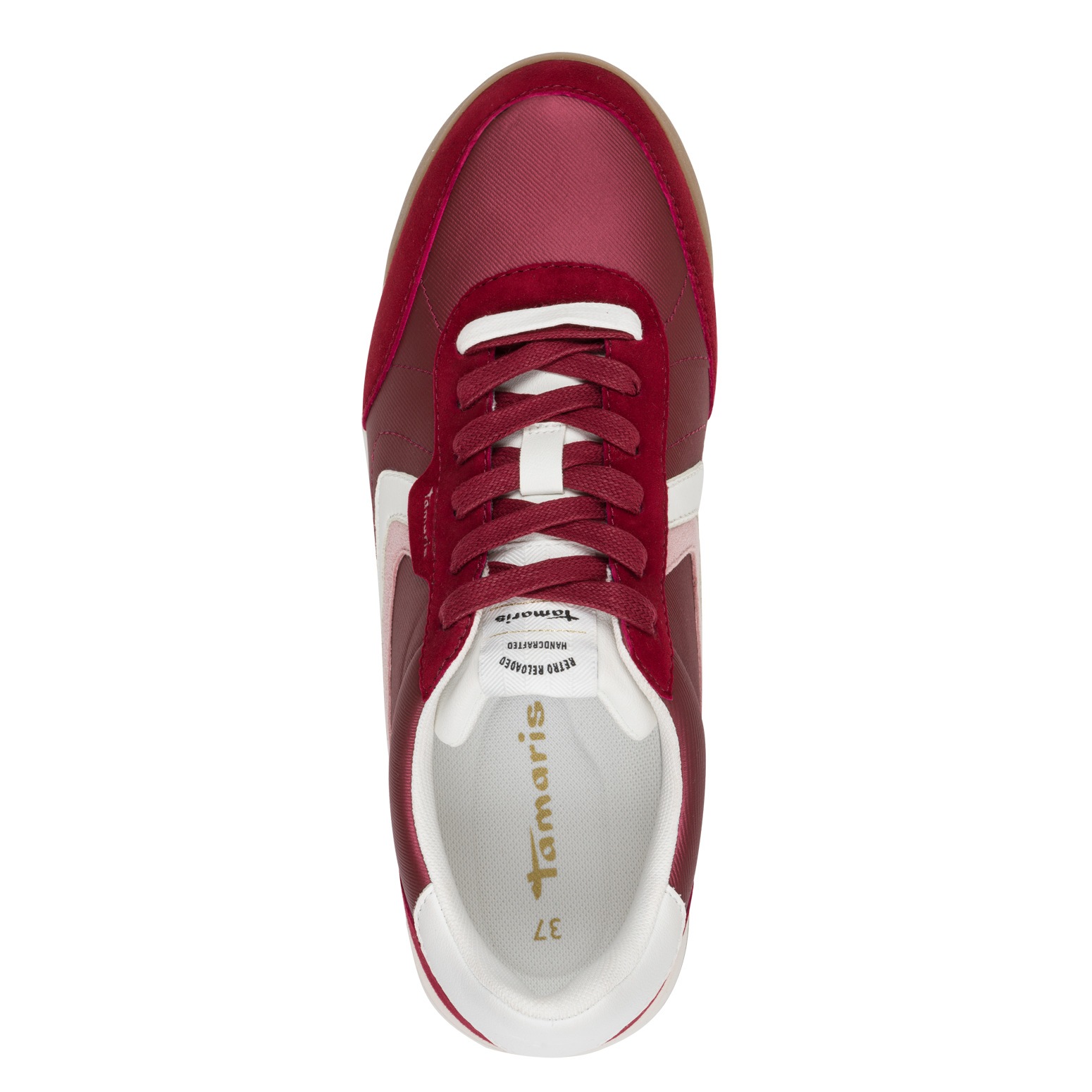 Tamaris Sneaker  , Freizeitschuh, Halbschuh, Schnürschuh, weich gepolsterter Schaftrand