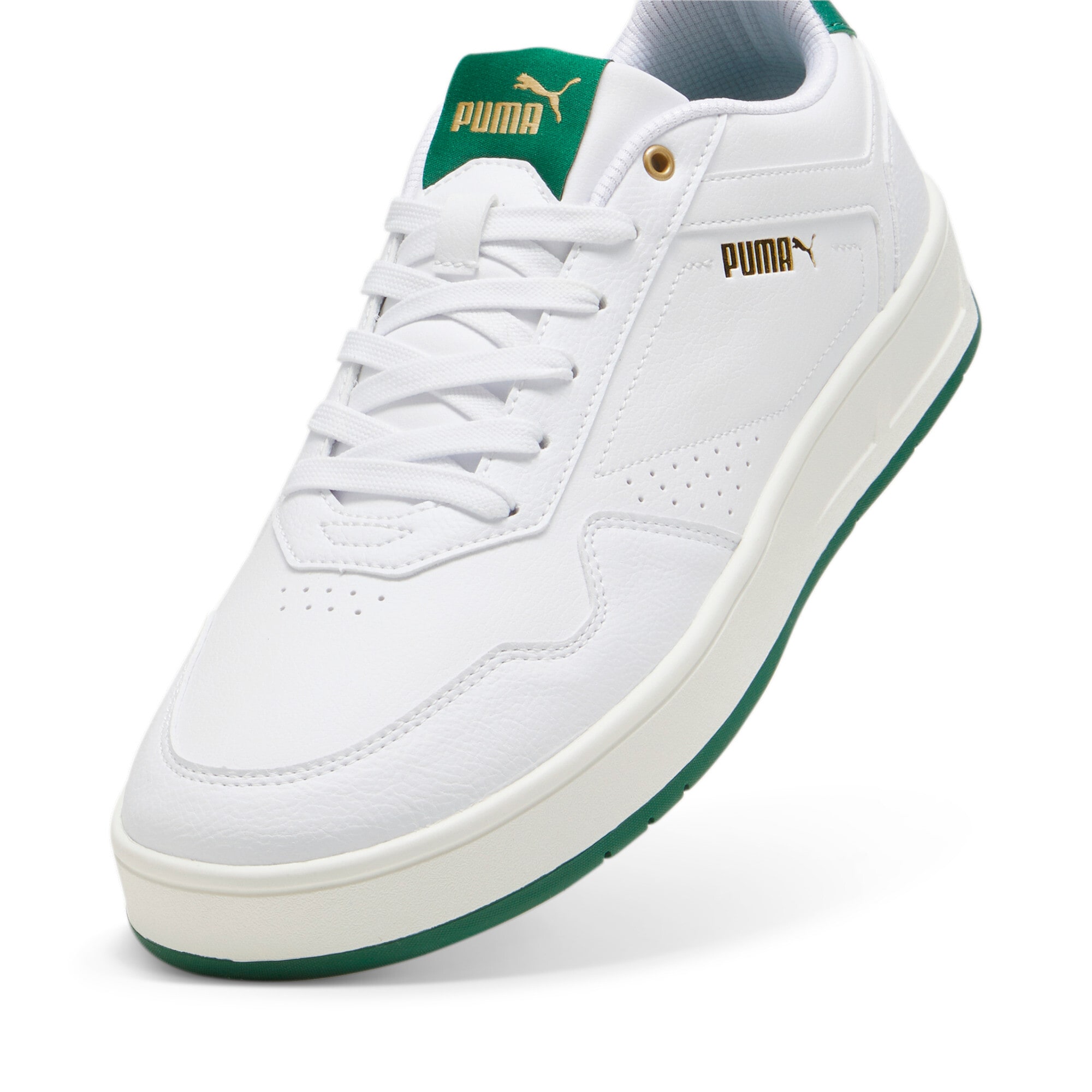 PUMA Sneaker »COURT CLASSIC«  für sportliche Einsätze, mit Gummi-Laufsohle, mit Schnürverschluss