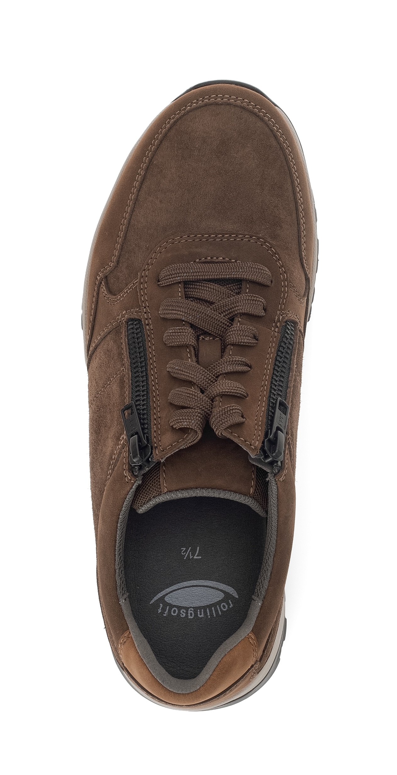 Gabor Rollingsoft Keilsneaker  , Komfortschuh, Schnürschuh, Halbschuh in Weite G 1/2 (= weit)