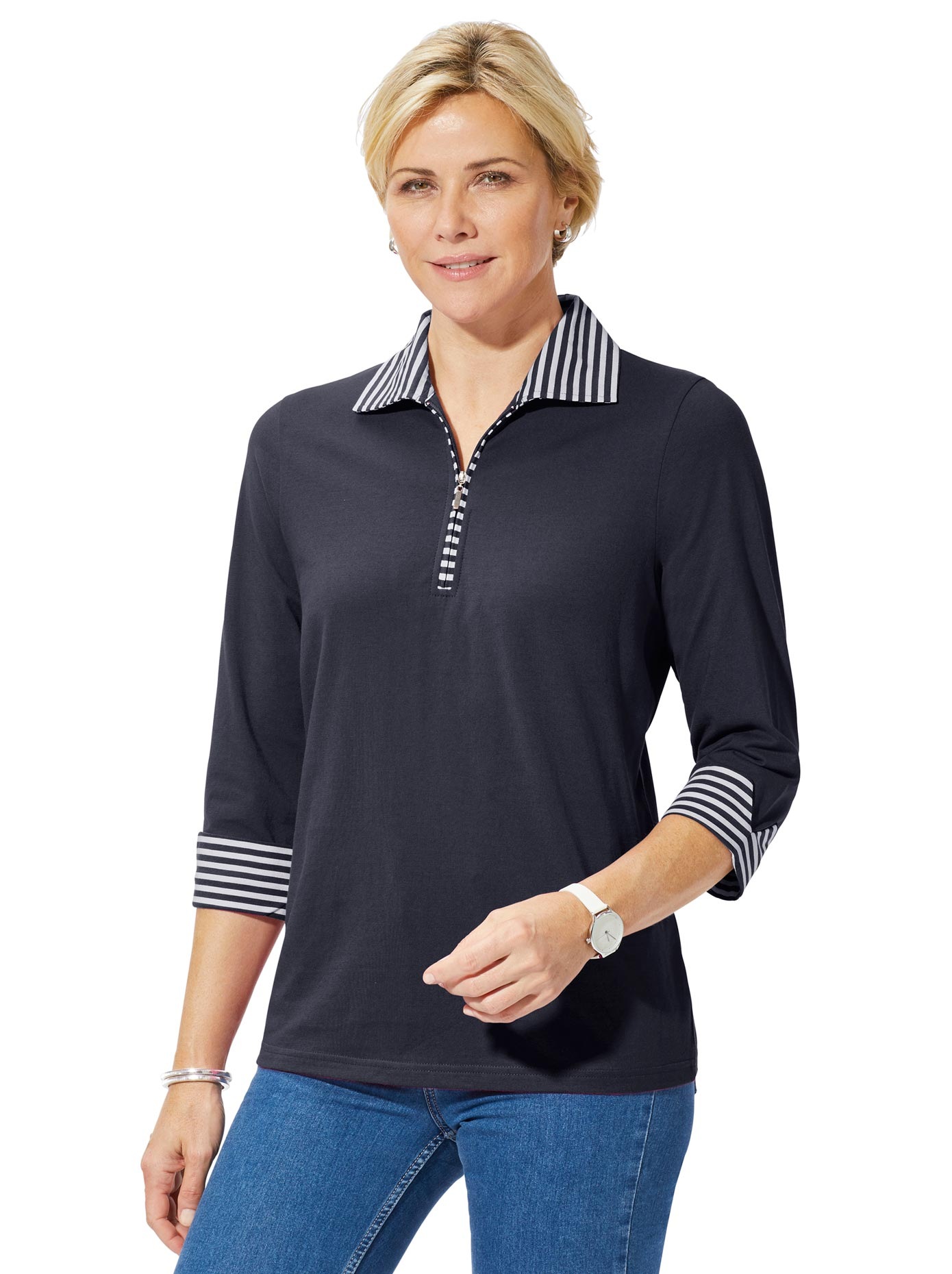 Casual Looks Poloshirt »Shirt« (1 tlg.)