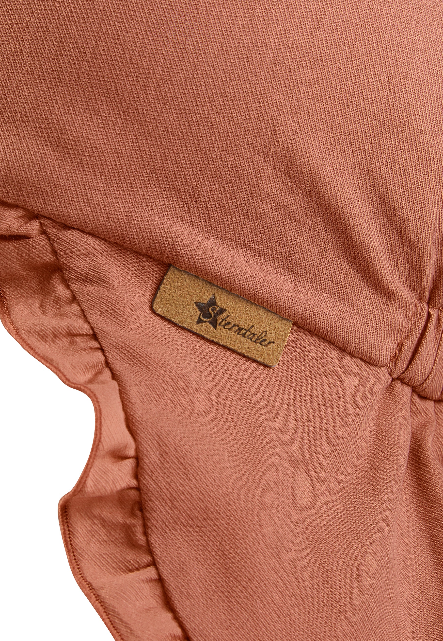 Sterntaler® Schirmmütze »Schirmmütze mit Nackenschutz gerüscht«