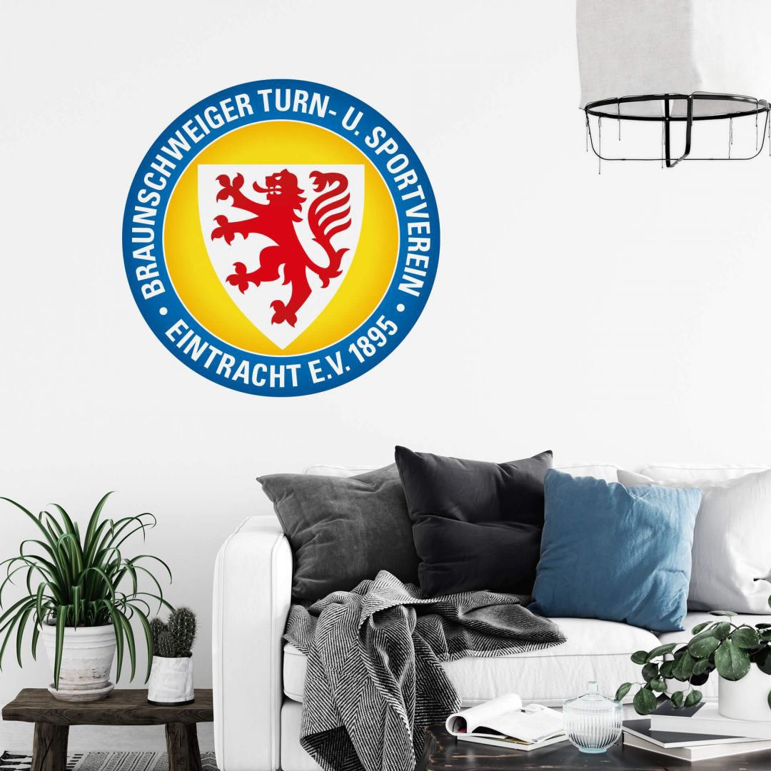 »Eintracht (1 Wall-Art bestellen St.) Logo«, Braunschweig Wandtattoo bequem