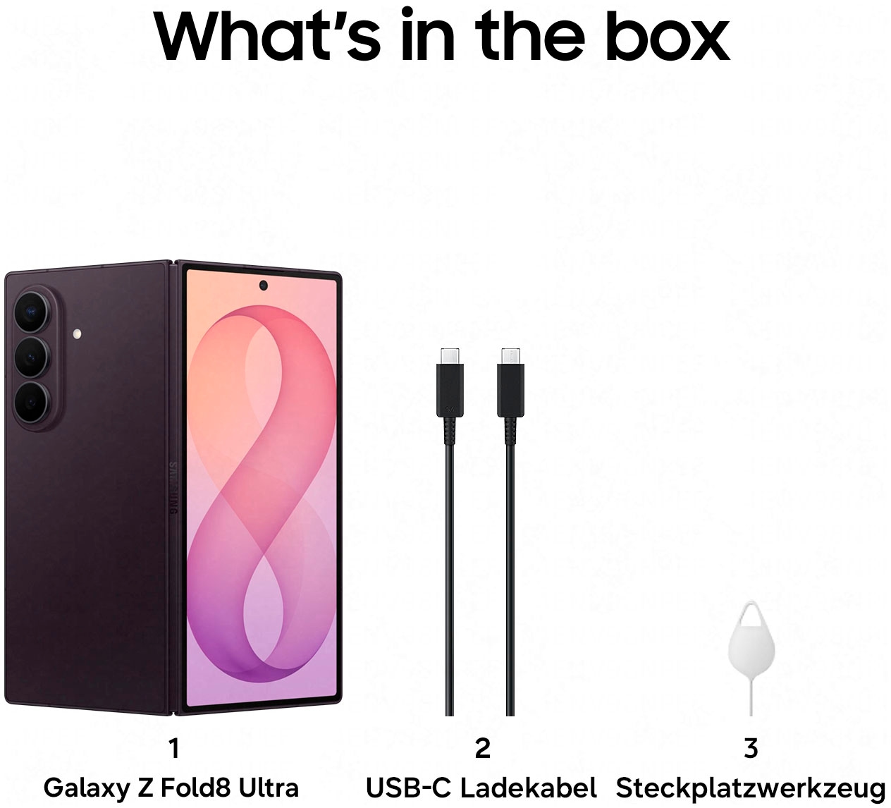 Samsung Smartphone »Galaxy Z Fold8 Ultra« Violet Shadow
