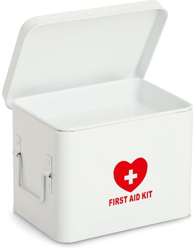 Zeller Present Aufbewahrungsbox »Metall, weiß« robust, dekorativ, flexibles Ordungssystem