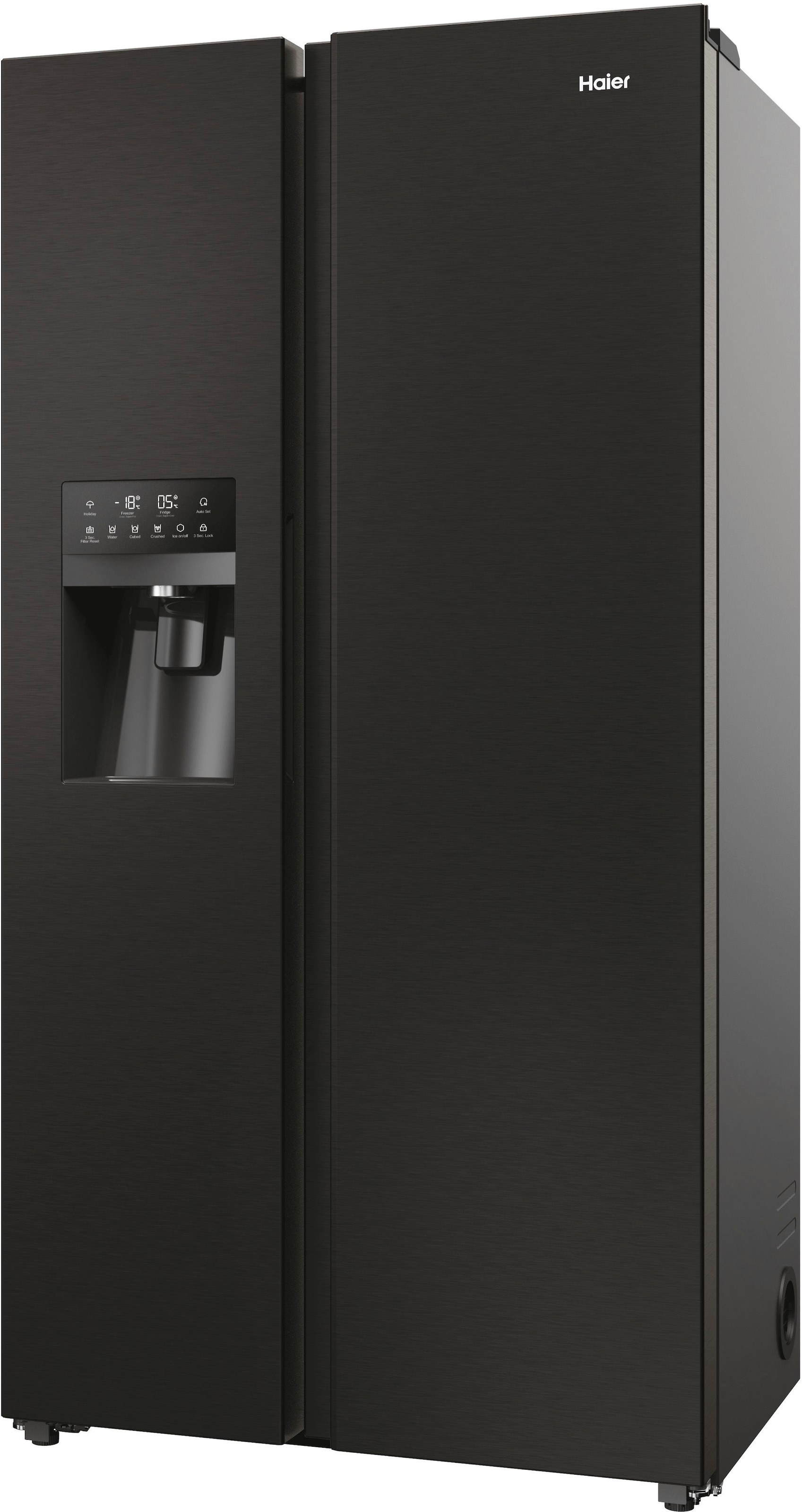 Haier Side-by-Side SBS 90 Series 5 »HSR5918DIPB«, 178 cm hoch, 91 cm breit, Nutzinhalt: 511 Liter, Multi Airflow