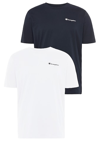 Champion T-Shirt, (Packung, 2 tlg., 2er-Pack) kaufen