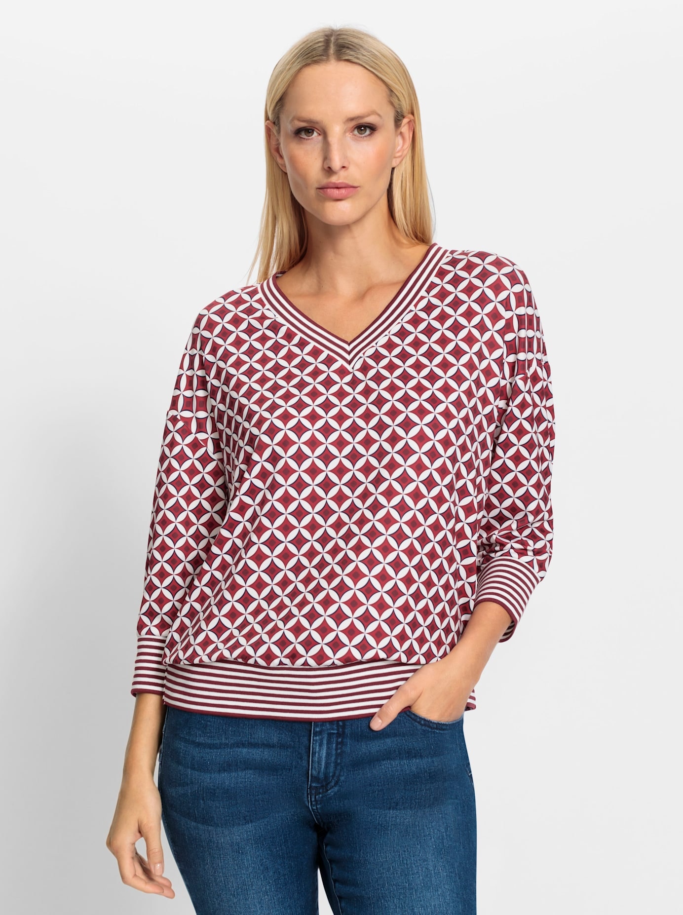 heine 3/4-Arm-Shirt »Druck-Shirt« 1 Stk.