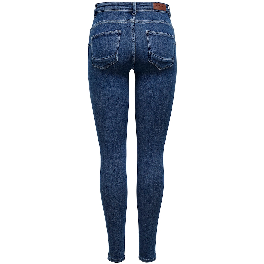 ONLY Skinny-fit-Jeans »ONLPOWER LIFE MID PUSH UP«