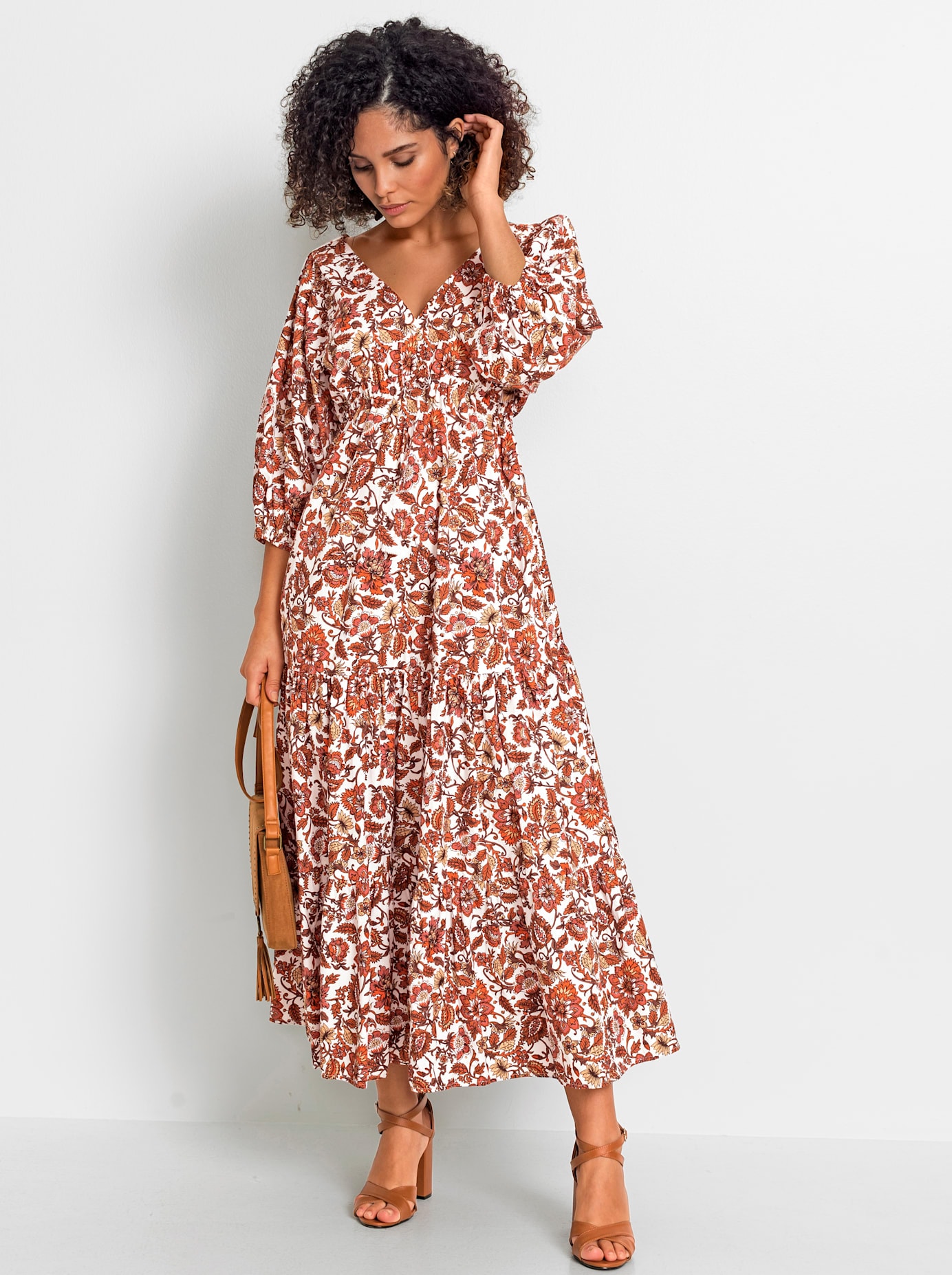 Inspirationen A-Linien-Kleid "Druck-Kleid"