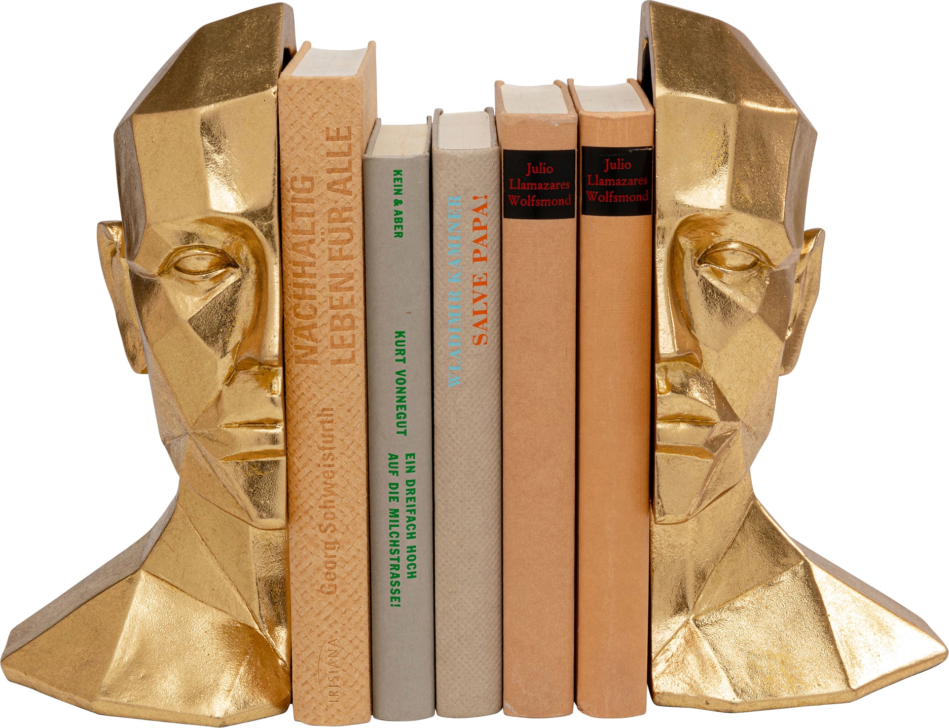 Kare Design Buchstütze »Face« aus Polyresin