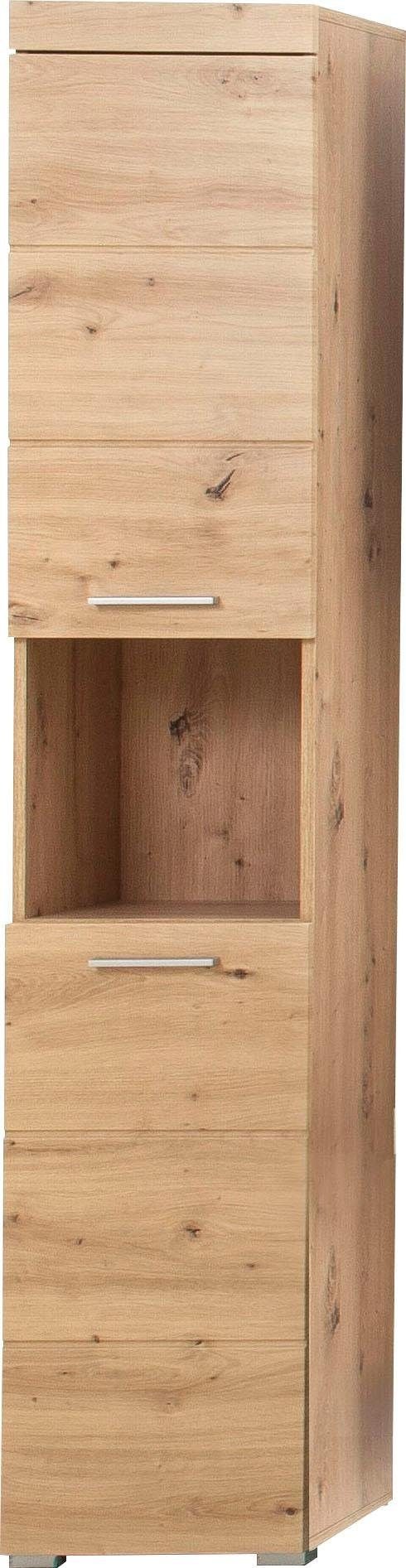 INOSIGN Hochschrank »Avena«, Höhe 190 cm, Badezimmerschrank mit 2 Türen und 1 offenen Fach