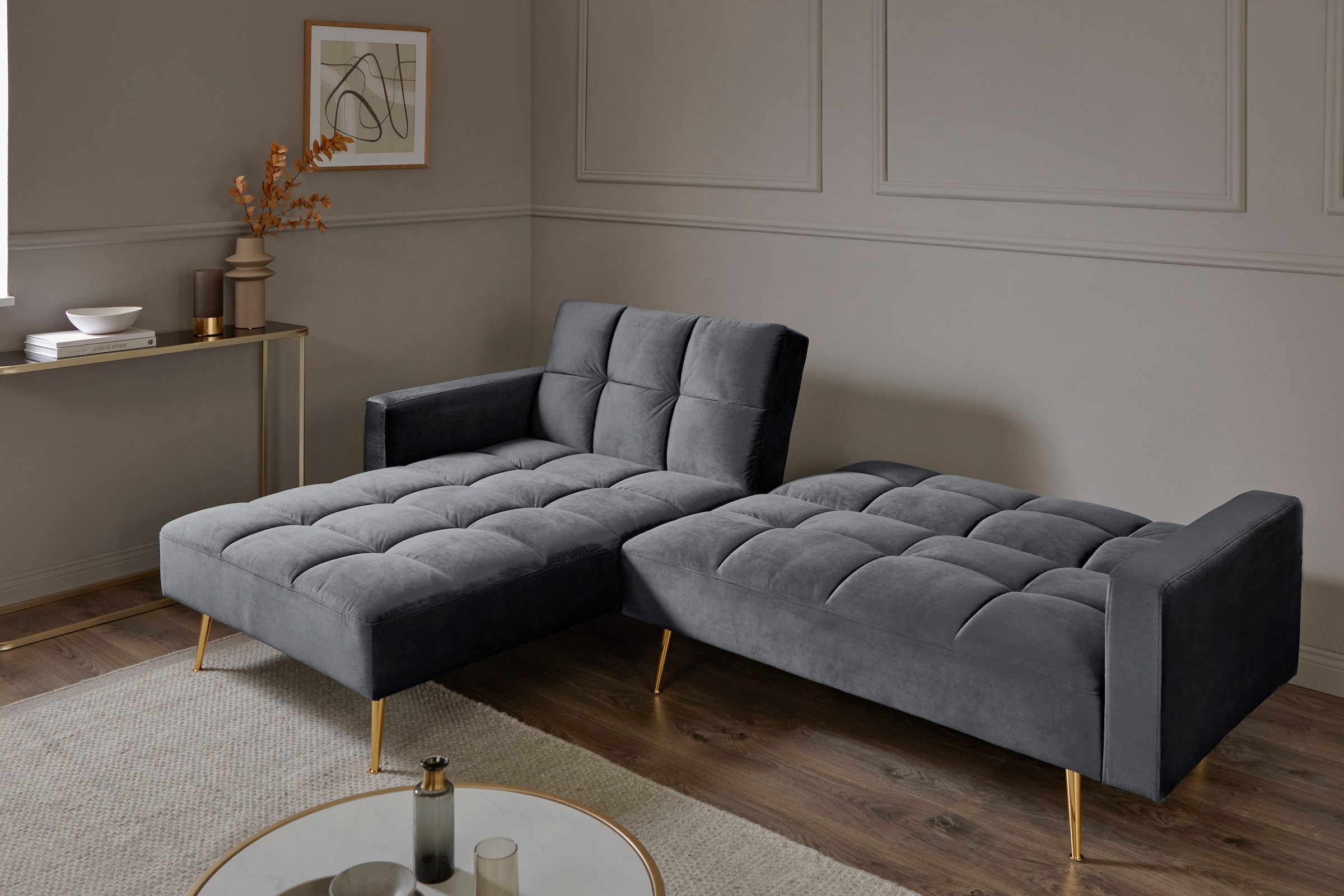 Jahnke Ecksofa »CHILLAX POSH CORNER«