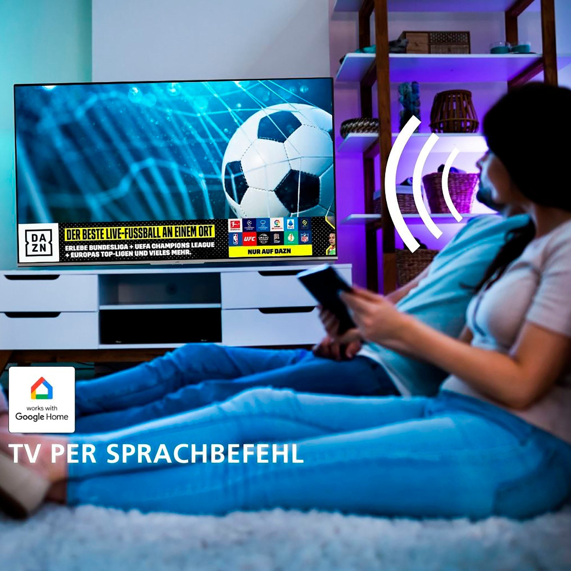 JVC LCD-LED Fernseher, 80 cm/32 Zoll, HD, Android TV-Smart-TV