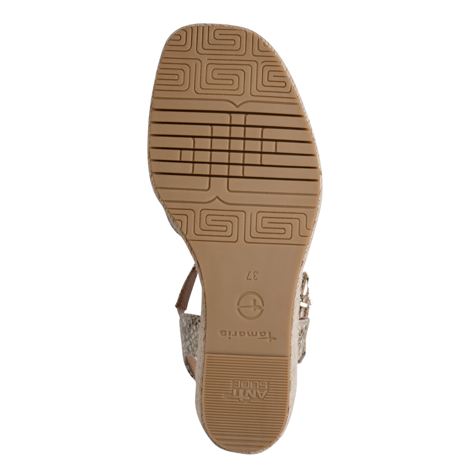 Tamaris Keilsandalette  , Riemchensandale, Sommerschuh mit modischer Kreuzbandage