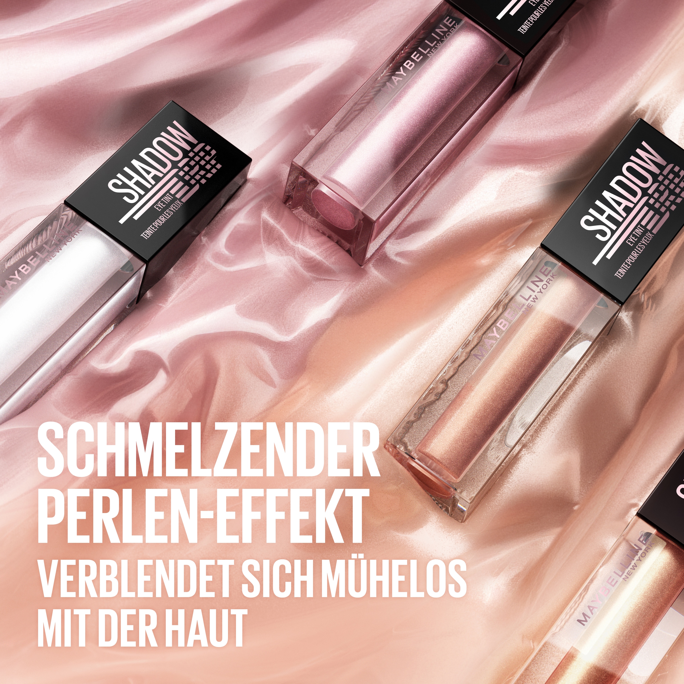 MAYBELLINE NEW YORK Lidschatten »CHROMA LIQUID EYESHODOW« flüssiger Lidschatten, mit Chrom-Finish, bis zu 16 Stunden Halt