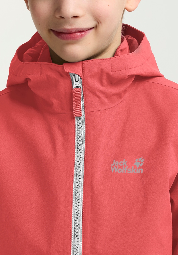 Jack Wolfskin 3-in-1-Funktionsjacke »HYBRID 3IN1 JACKET K« mit Kapuze