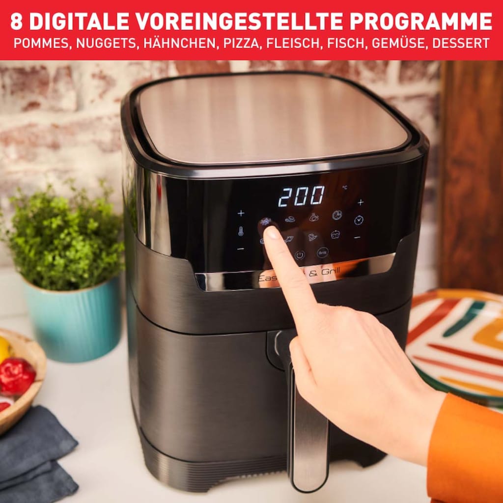 Tefal Heißluftfritteuse »EY5058 Easy Fry & Grill Precision«, 1550 W